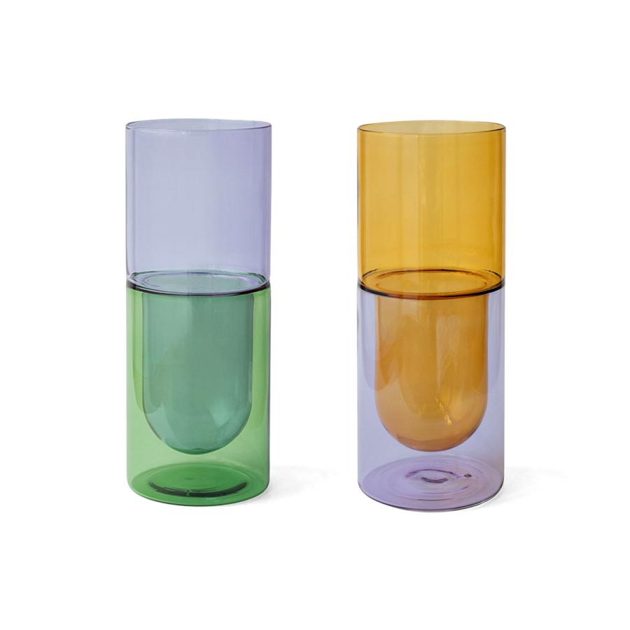 花瓶 amabro アマブロ TWOTONE DW VASE ツートーン ダブルウォール ベース（L）Special Edition フラワーベース 花器 一輪挿し ガラス 大きい おしゃれ 枝物 | amabro | 04