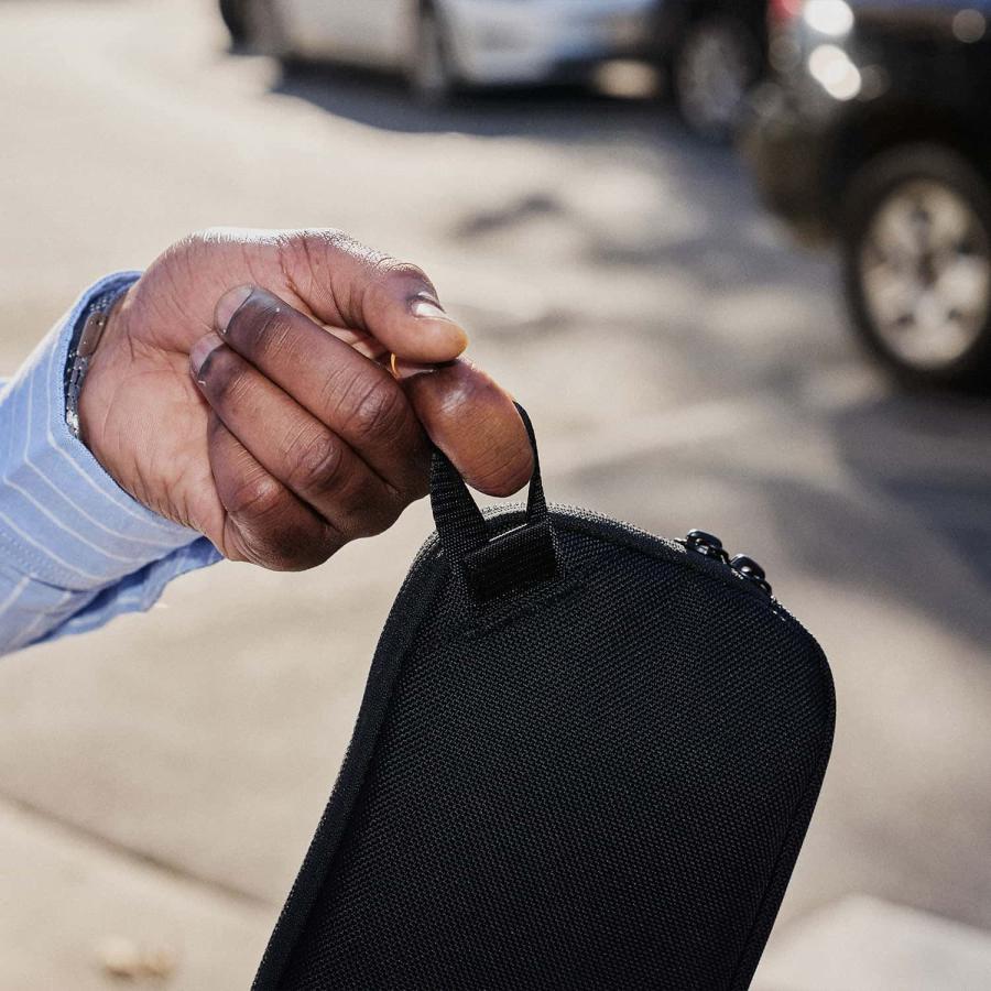 ガジェットポーチ Aer エアー Slim Pouch 2 スリムポーチ2 トラベルポーチ ポーチ ブラック 旅行ポーチ ケーブル収納 マチあり 小さい 仕分け ポケット 父の日 | Aer | 16