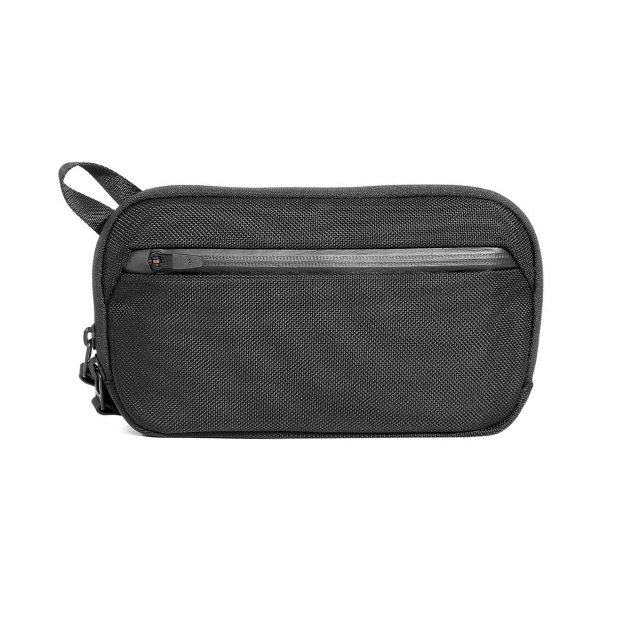 ガジェットポーチ Aer エアー Slim Pouch 2 スリムポーチ2 トラベルポーチ ポーチ ブラック 旅行ポーチ ケーブル収納 マチあり 小さい 仕分け ポケット 父の日 | Aer | 02