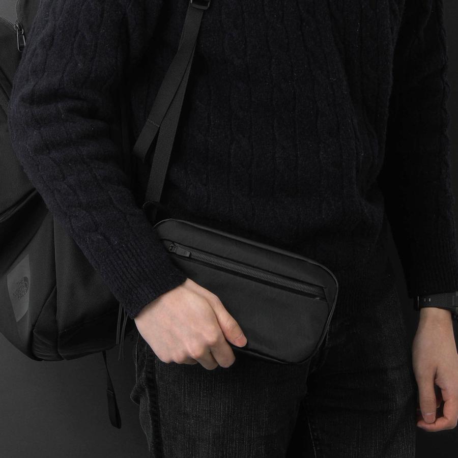 ガジェットポーチ Aer エアー Slim Pouch 2 X-PAC スリムポーチ2 エックスパック トラベル ポーチ メンズ ブラック 旅行 ケーブル収納 小さい 仕分け ポケット | Aer | 14