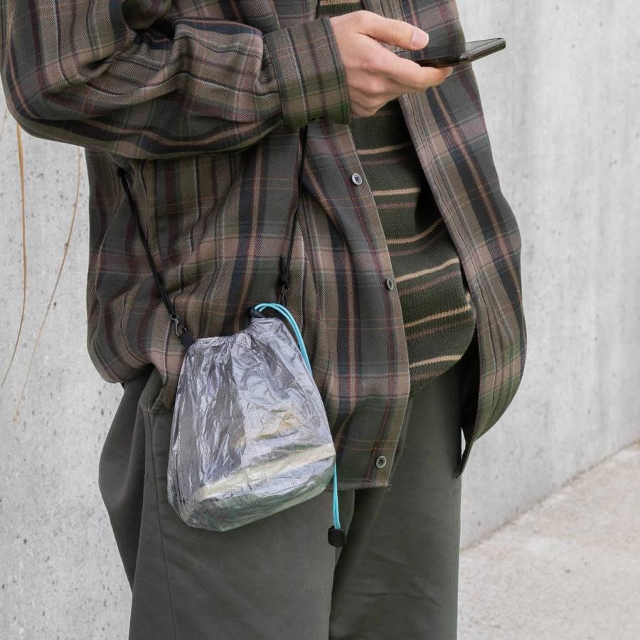 SKY DropBag with Dyneema(R) スカイドロップバッグ ダイニーマ(R) 別注 巾着バッグ 巾着 ポーチ ショルダー 肩掛けカバン ポシェット ナイロン サコッシュ |  | 17