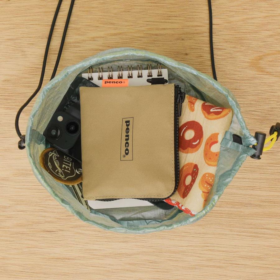 SKY DropBag with Dyneema(R) スカイドロップバッグ ダイニーマ(R) 別注 巾着バッグ 巾着 ポーチ ショルダー 肩掛けカバン ポシェット ナイロン サコッシュ |  | 13