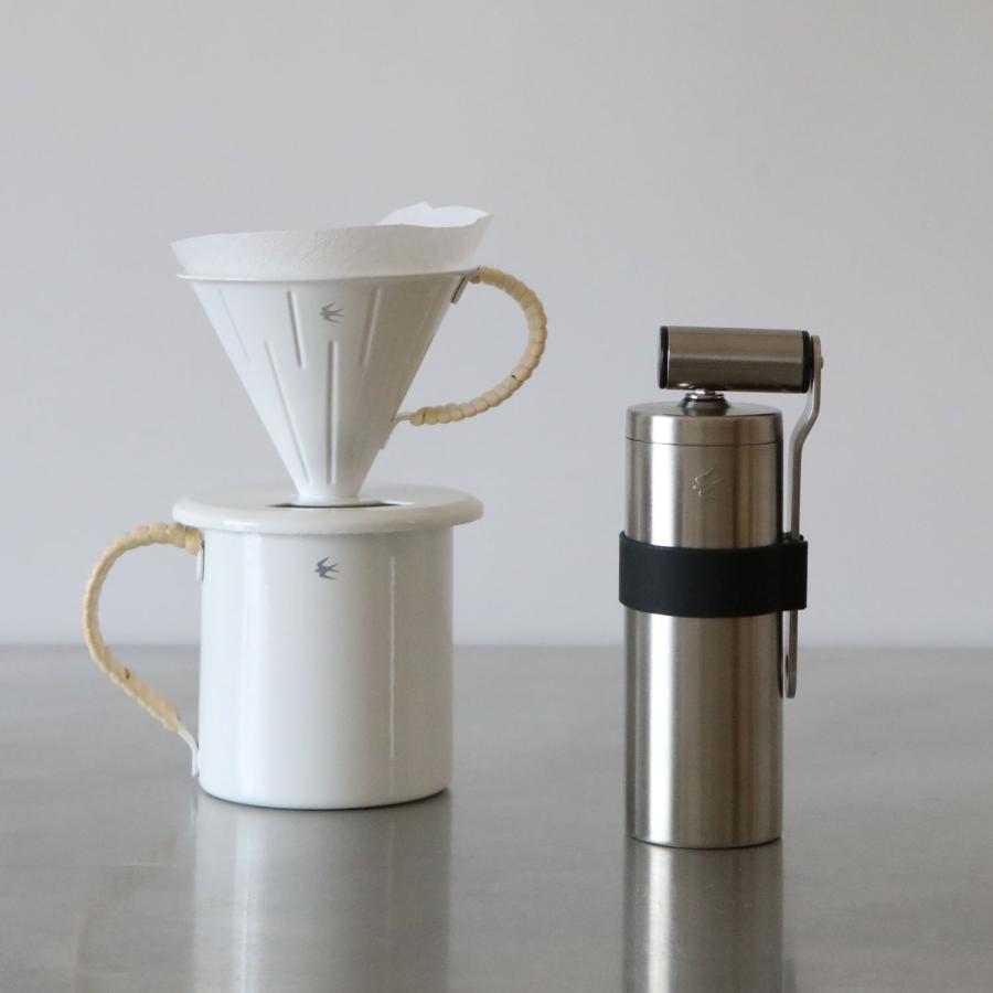 GLOCAL STANDARD PRODUCTS TSUBAME コーヒーミル コーヒーミル 手動 アウトドア キャンプ 手挽きコーヒーミル キャンプ 手挽 シルバー | GLOCAL STANDARD PRODUCTS | 15