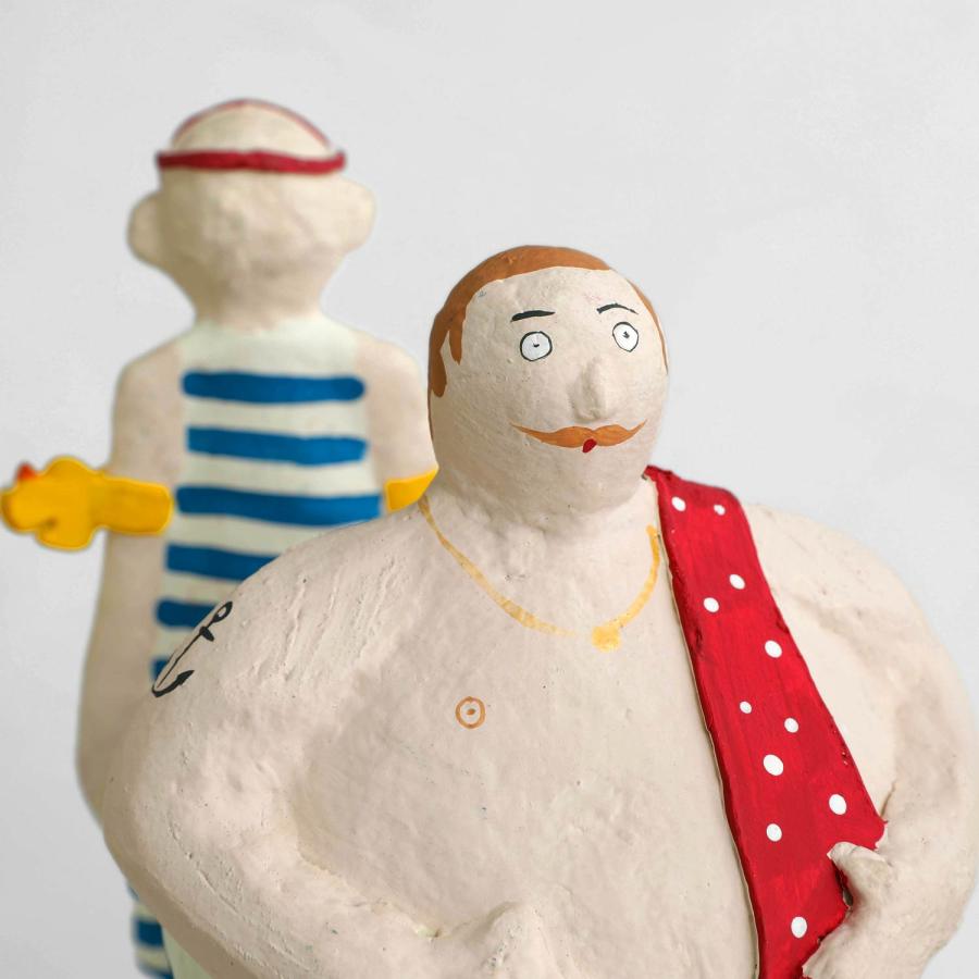 張り子 オブジェ BATELA バテラ Papier Mache D2415 パピエマシェ スペイン バテラ社 オブジェ 置物 フレンチヴィンテージ ビンテージ |  | 12
