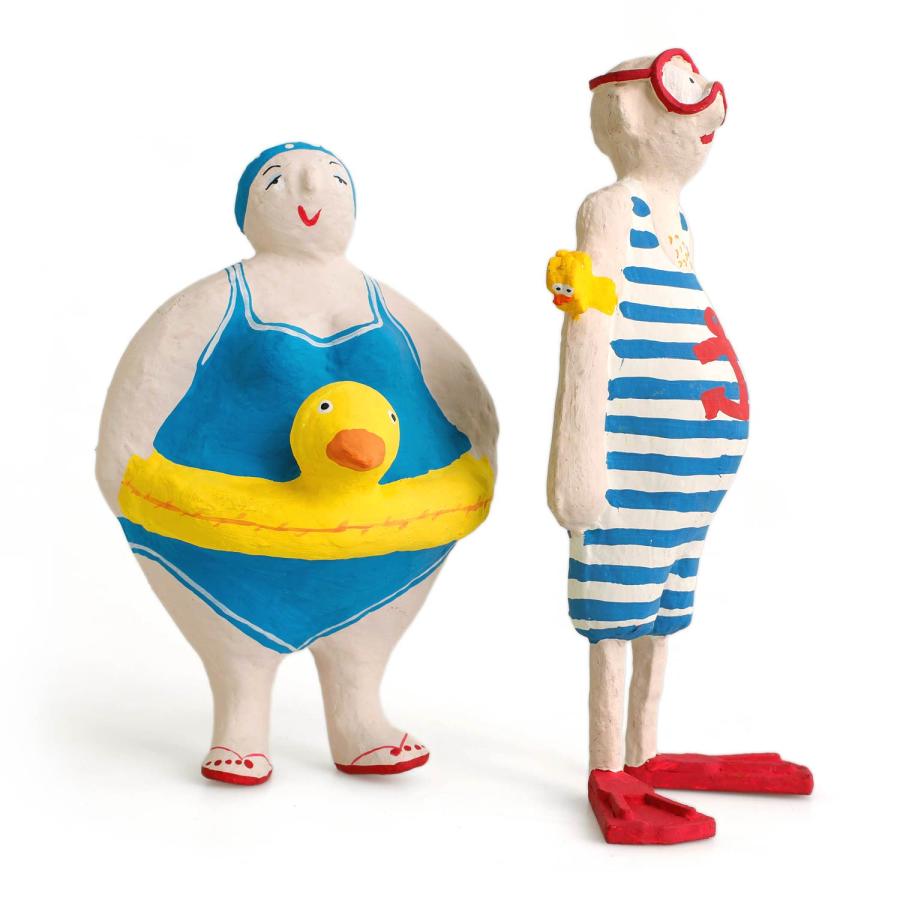 張り子 オブジェ BATELA バテラ Papier Mache D2419 パピエマシェ スペイン バテラ社 オブジェ 置物 フレンチヴィンテージ ビンテージ |  | 11