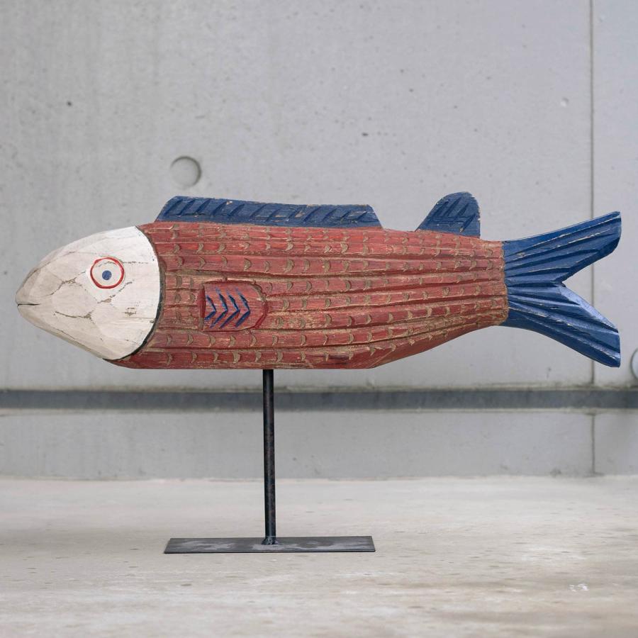 木製 オブジェ BATELA バテラ African Fish large アフリカンフィッシュ ラージ ウッドカービング スペイン バテラ社 フレンチヴィンテージ ビンテージ |  | 13