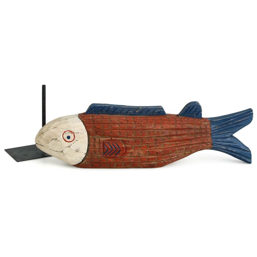 木製 オブジェ BATELA バテラ African Fish large アフリカンフィッシュ ラージ ウッドカービング スペイン バテラ社 フレンチヴィンテージ ビンテージ |  | 06