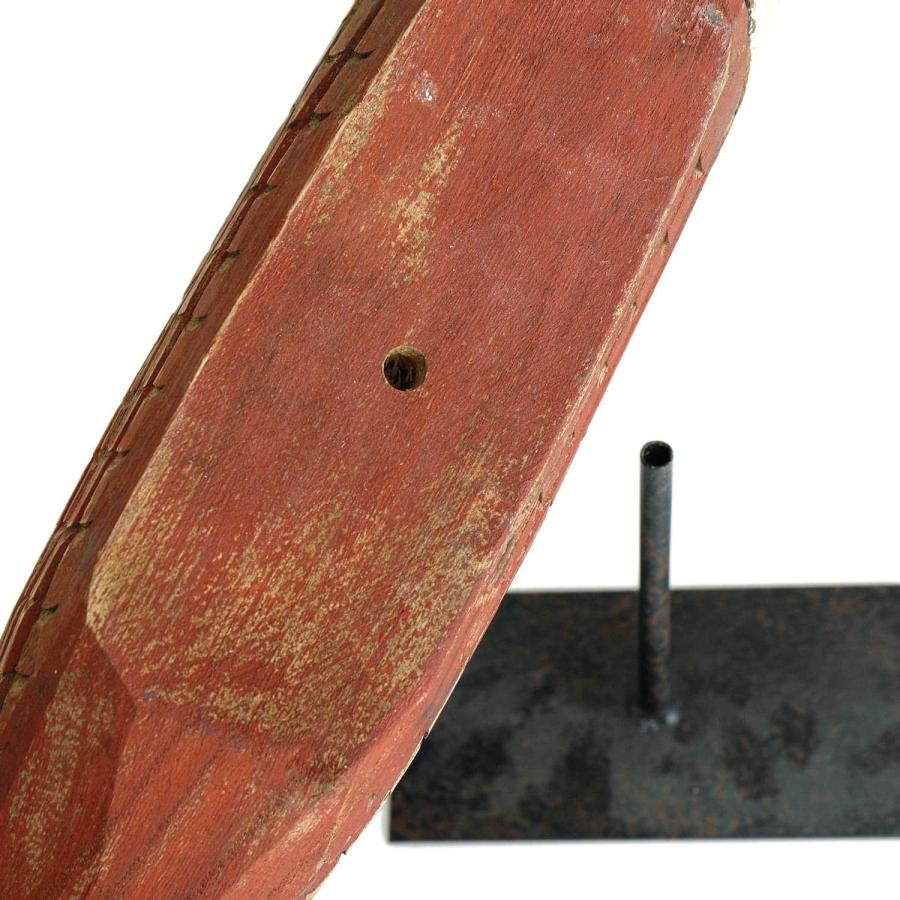 木製 オブジェ BATELA バテラ African Fish large アフリカンフィッシュ ラージ ウッドカービング スペイン バテラ社 フレンチヴィンテージ ビンテージ |  | 09