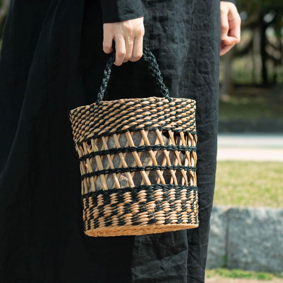 かごバッグ カゴバッグ toca ABAKUAN MINI BAG トーカ アバカミニ