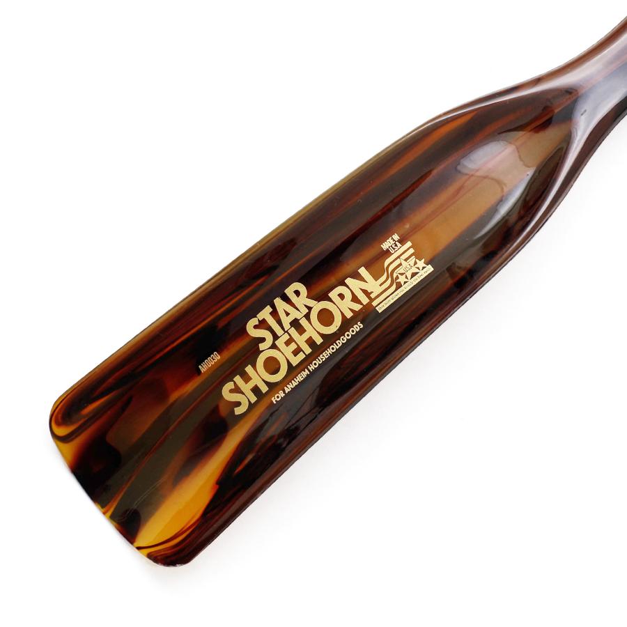 ANAheim アナハイム Star Shoehorn Tortoise スターシューホーン トータス 靴べら 靴ベラ 携帯 made in USA アメリカ | DETAIL | 03