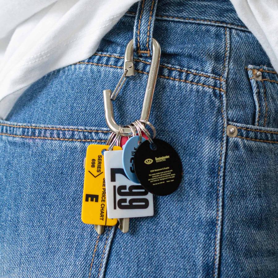 キーホルダー キーリング CANDY DESIGN&WORKS アナログハンタープライスタグキープレート キープレート 5個セット カギプレート 鍵 分類 鍵札 | CANDY DESIGN&WORKS | 12