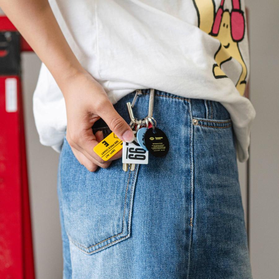 キーホルダー キーリング CANDY DESIGN&WORKS アナログハンタープライスタグキープレート キープレート 5個セット カギプレート 鍵 分類 鍵札 | CANDY DESIGN&WORKS | 11