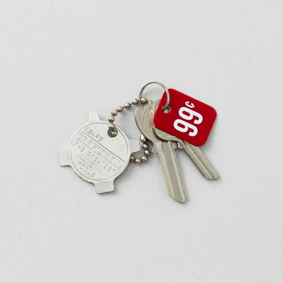 キーホルダー キーリング CANDY DESIGN&WORKS アナログハンタープライスタグキープレート キープレート 5個セット カギプレート 鍵 分類 鍵札 | CANDY DESIGN&WORKS | 06