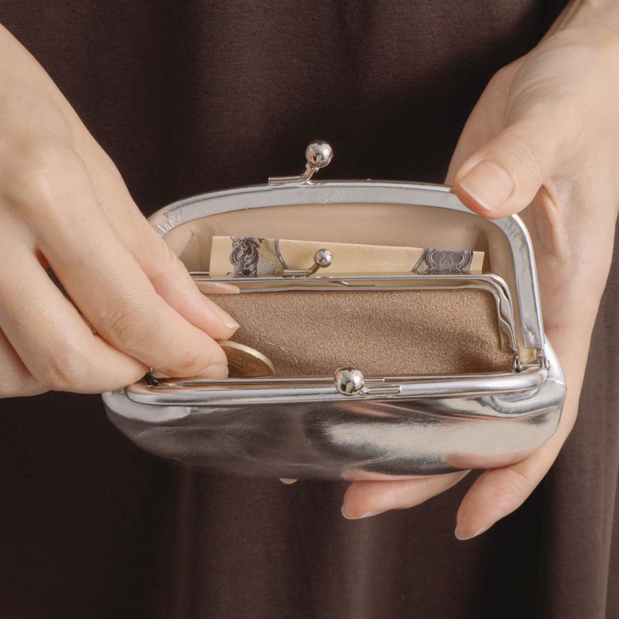 がま口財布 StitchandSew ステッチアンドソー ウォレット CW300 がま口ウォレット ウォレット レザー 小銭入れ コインケース 口金 本革 ギフト | StitchandSew | 10