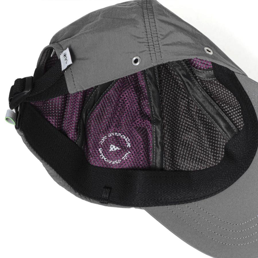 キャップ 帽子 メンズ レディース halo commodity Salt Path Cap ハロ コモディティー ソルトパスキャップ ナイロン 撥水 サイズ調整可 ブラック グレー カーキ | halo commodity | 07