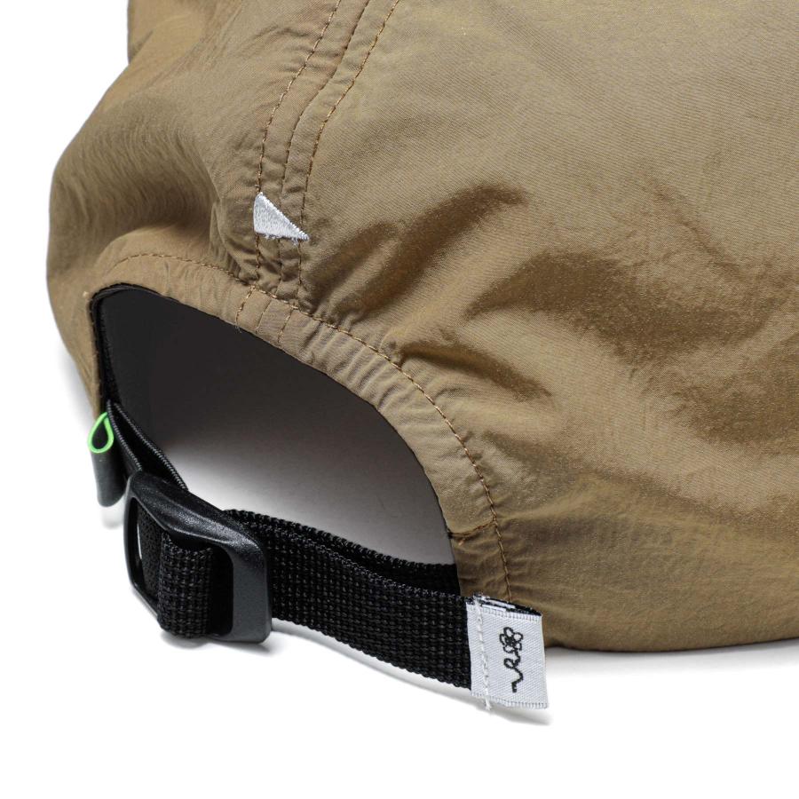 キャップ 帽子 メンズ レディース halo commodity Salt Path Cap ハロ コモディティー ソルトパスキャップ ナイロン 撥水 サイズ調整可 ブラック グレー カーキ | halo commodity | 08