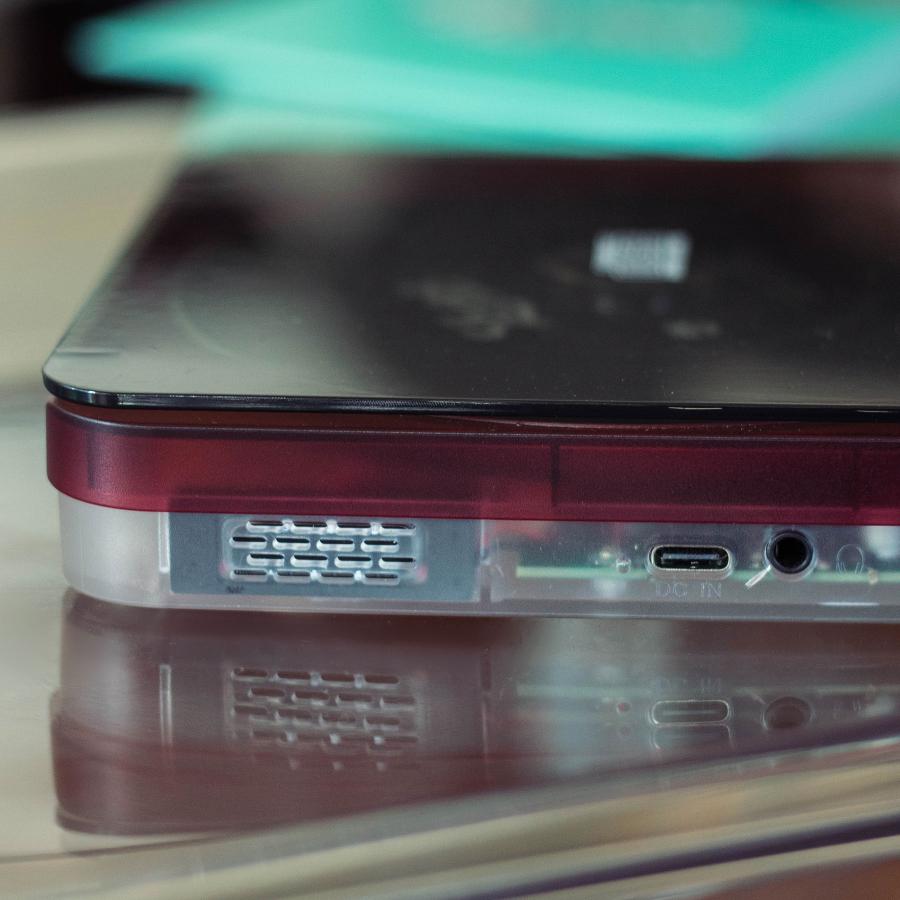 CDプレイヤー スケルトン RELAX リラックス PIXCEL TUNES ピクセルチューンズ CDプレーヤー 壁掛け 卓上 レトロ 持ち運び ギフト おしゃれ 推し活 | RELAX | 10