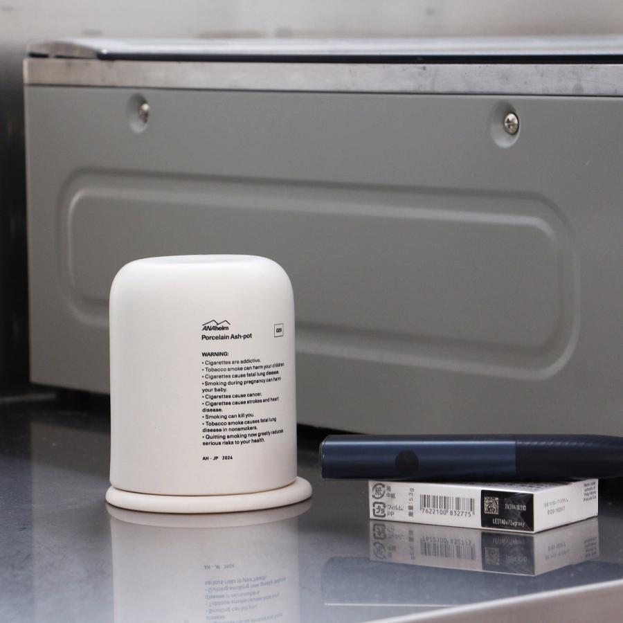 灰皿 蓋付き ANAheim アナハイム Porcelain Ash-Pot ポーセリン アッシュポット 磁器 電子タバコ用灰皿 インセンススタンド ペンスタンド コスメ収納 |  | 09