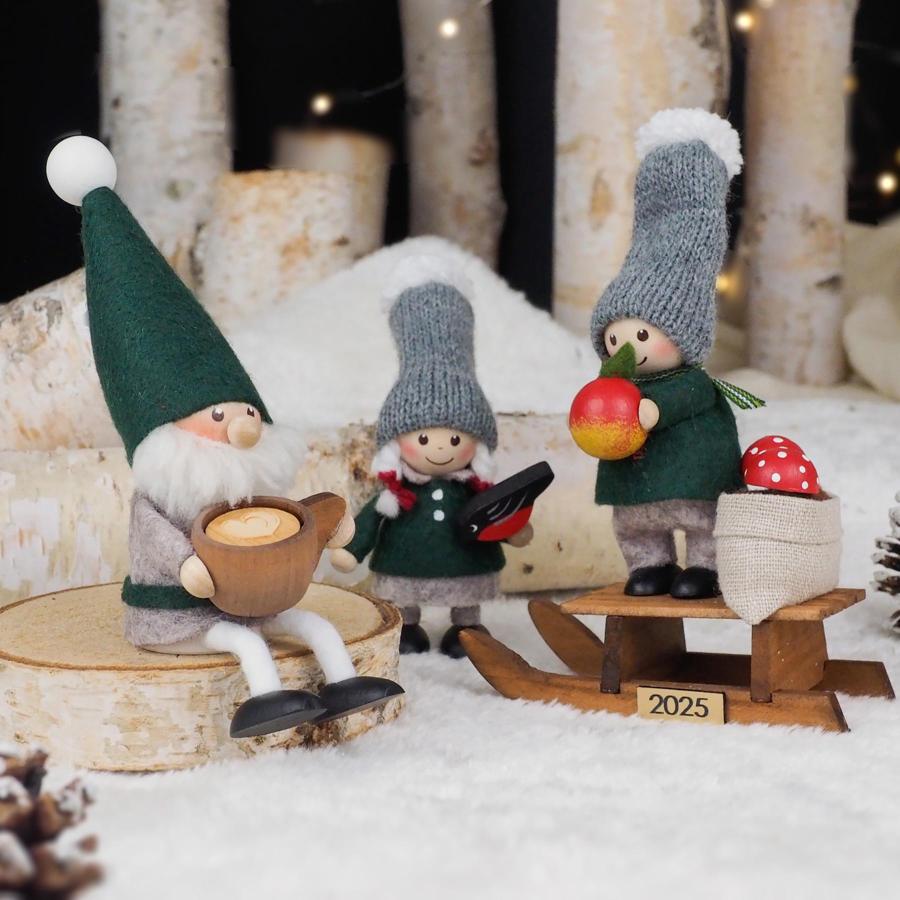 【2025年新作】NORDIKA nisse ノルディカ ニッセ 人形 小鳥と話す女の子 Nordic Forest ノルディック フォレスト サンタ クリスマス オブジェ NRD120853 ギフト |  | 11