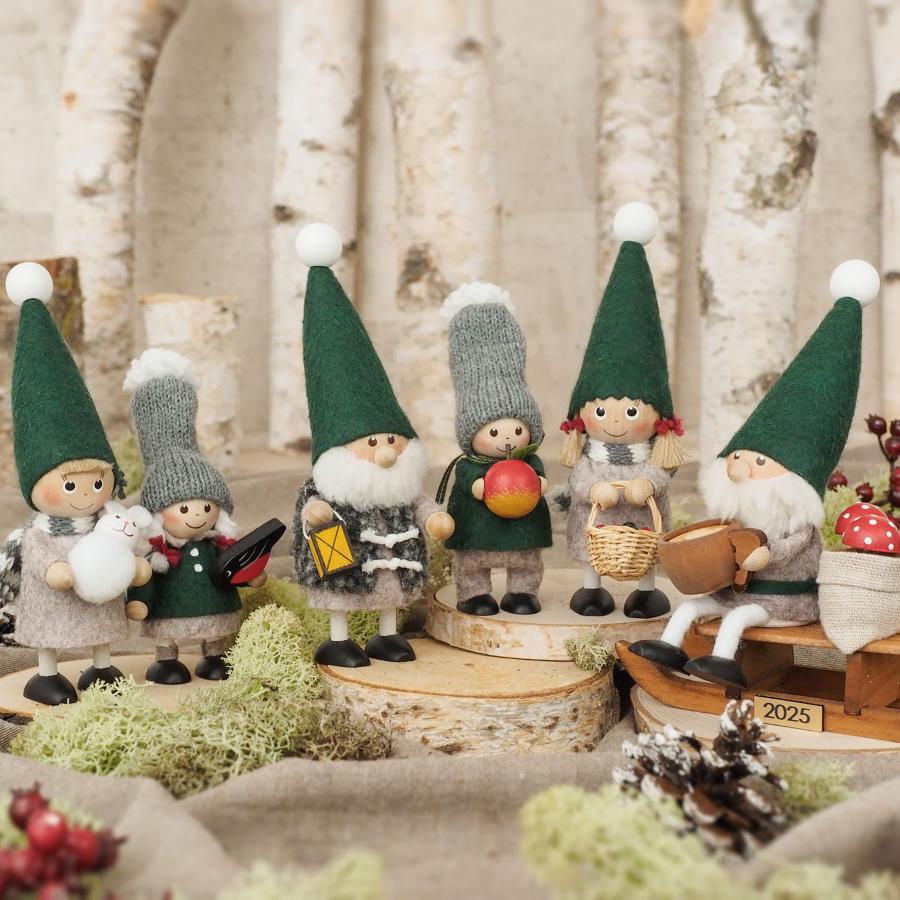 【2025年新作】NORDIKA nisse ノルディカ ニッセ 人形 小鳥と話す女の子 Nordic Forest ノルディック フォレスト サンタ クリスマス オブジェ NRD120853 ギフト |  | 15