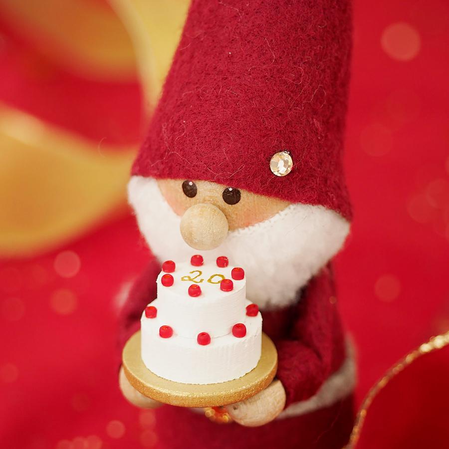 【極美品】海外作家作 リースを持ったエレガントなサンタクロース人形 海外作家 ハンドメイド ヴィンテージ サンタクロース 人形 - メルカリ