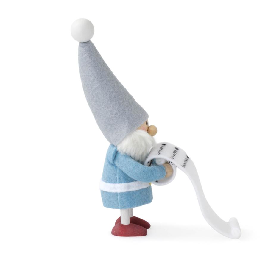 【当店限定】【2025年新作】NORDIKA nisse ノルディカ ニッセ 人形 プレゼントリストを持ったサンタ クリスマス オブジェ 飾り 木製 北欧 |  | 03