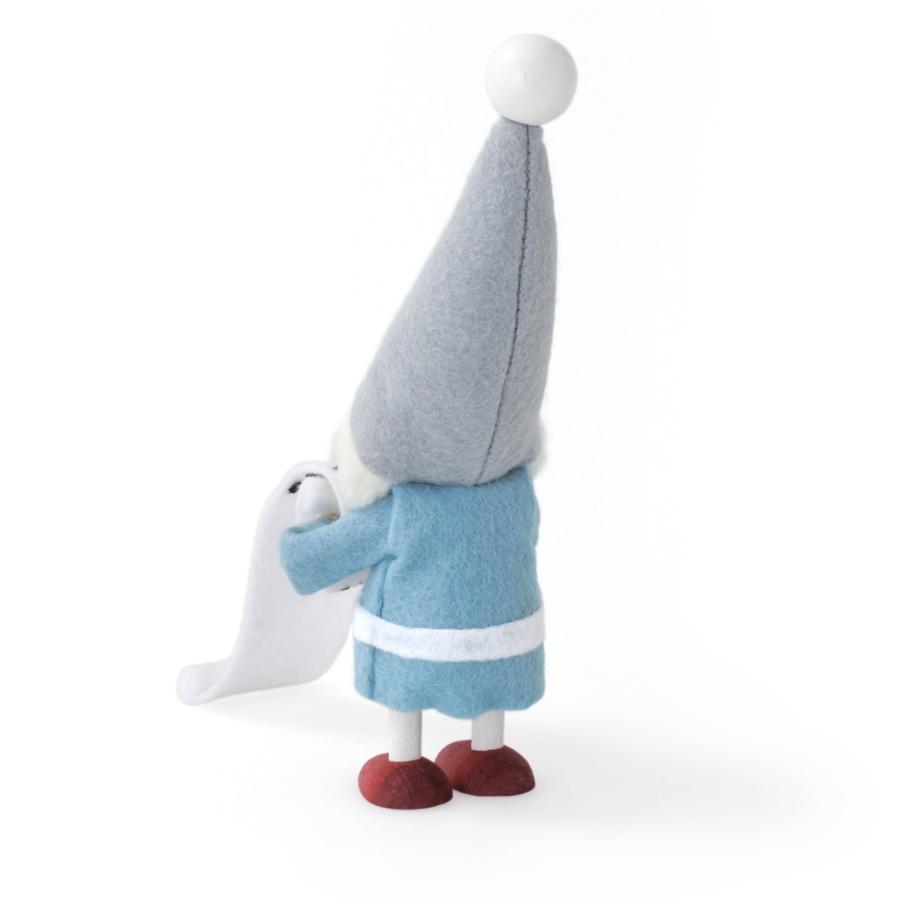 【当店限定】【2025年新作】NORDIKA nisse ノルディカ ニッセ 人形 プレゼントリストを持ったサンタ クリスマス オブジェ 飾り 木製 北欧 |  | 05