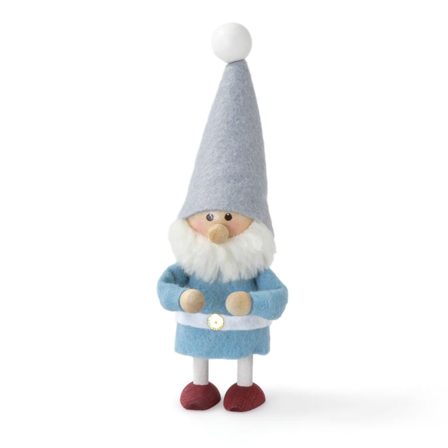 【当店限定】【2025年新作】NORDIKA nisse ノルディカ ニッセ 人形 プレゼントリストを持ったサンタ クリスマス オブジェ 飾り 木製 北欧 |  | 08