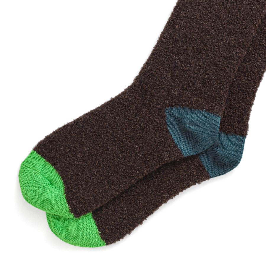 靴下 レディース あったか SHOWATABE ショウワタベ Alpaca Boucle Socks Stripes アルパカブークレソックス ストライプ 秋冬 冷え対策 暖かい ギフト | decka Quality socks | 04