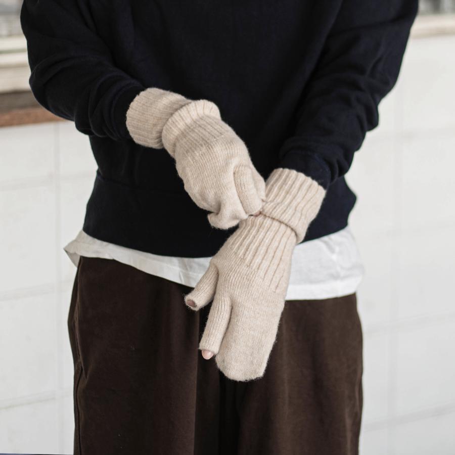 手袋 レディース フィンガーレス ODD MITTEN オッズ ミトン ニット アームウォーマー 指なし 秋冬 防寒 スマホ対応 ギフト | Odds | 14