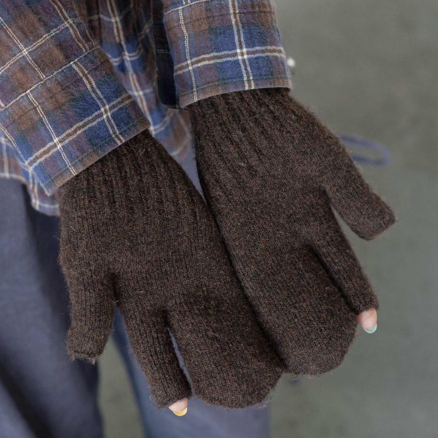 手袋 レディース フィンガーレス ODD MITTEN オッズ ミトン ニット アームウォーマー 指なし 秋冬 防寒 スマホ対応 ギフト | Odds | 15