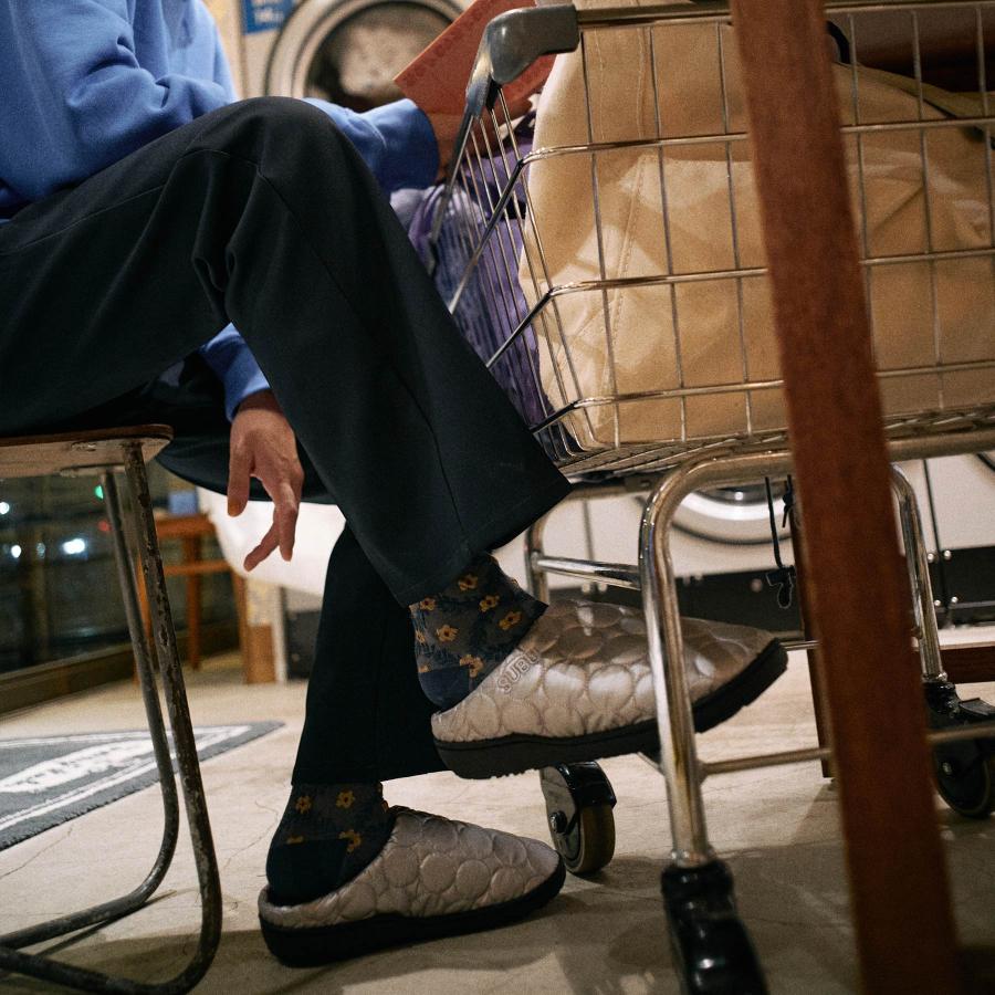 【正規販売店】SUBU スブ CIRCLE サンダル モックシューズ クロッグサンダル メンズ レディース 起毛 秋冬 冬用サンダル ルームシューズ スリッパ ギフト | SUBU | 14