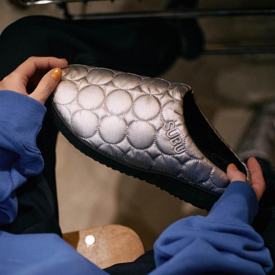 【正規販売店】SUBU スブ CIRCLE サンダル モックシューズ クロッグサンダル メンズ レディース 起毛 秋冬 冬用サンダル ルームシューズ スリッパ ギフト | SUBU | 17