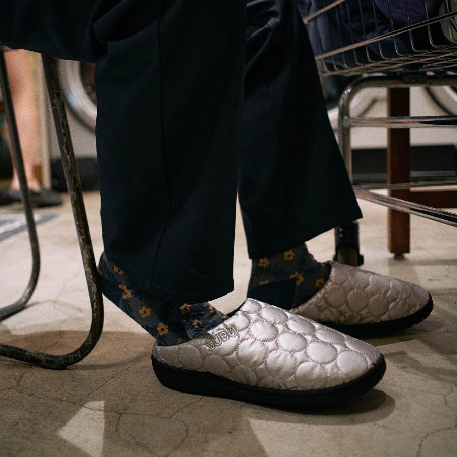 【正規販売店】SUBU スブ CIRCLE サンダル モックシューズ クロッグサンダル メンズ レディース 起毛 秋冬 冬用サンダル ルームシューズ スリッパ ギフト | SUBU | 13