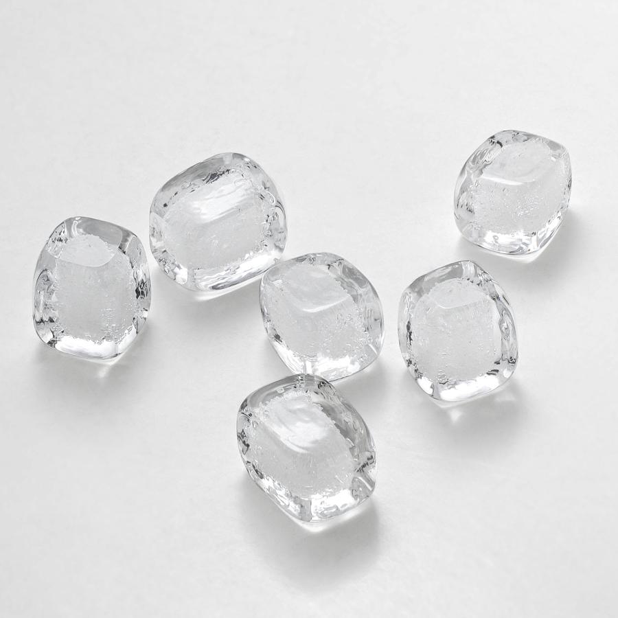 ペーパーウェイト Snow Cube スノーキューブ 船山理也子 ガラス 一点物 置物 オブジェ |  | 09