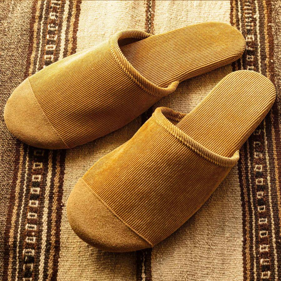 スリッパ  romo ロモ STANDARD CORDUROY SLIPPERS スタンダード コーデュロイ スリッパ ルームシューズ コーデュロイ 軽量 静音 | romo | 09