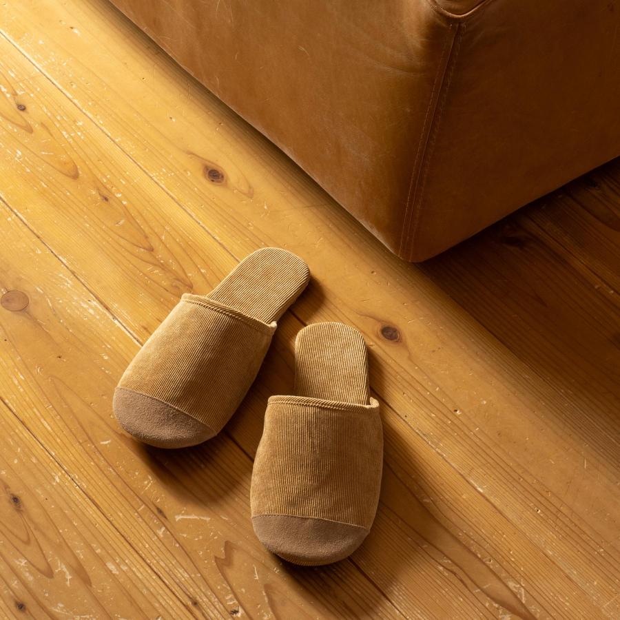 スリッパ  romo ロモ STANDARD CORDUROY SLIPPERS スタンダード コーデュロイ スリッパ ルームシューズ コーデュロイ 軽量 静音 | romo | 11