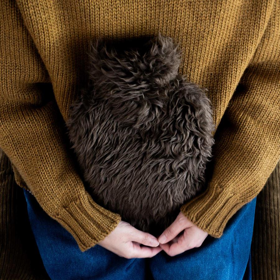 湯たんぽ romo HOT WATTER BOTTOLE（NUKKA）ぬっか フェイクファー カバー付き 防寒 あったか 暖かい 冬用 ギフト |  | 13