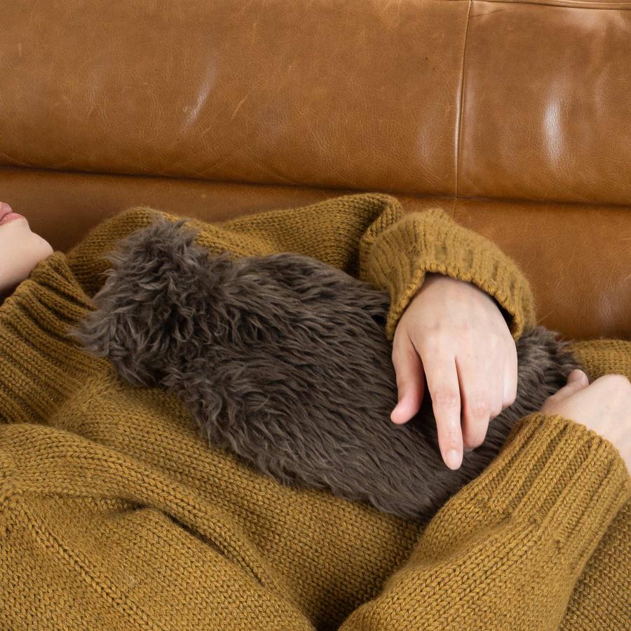 湯たんぽ romo HOT WATTER BOTTOLE（NUKKA）ぬっか フェイクファー カバー付き 防寒 あったか 暖かい 冬用 ギフト |  | 14