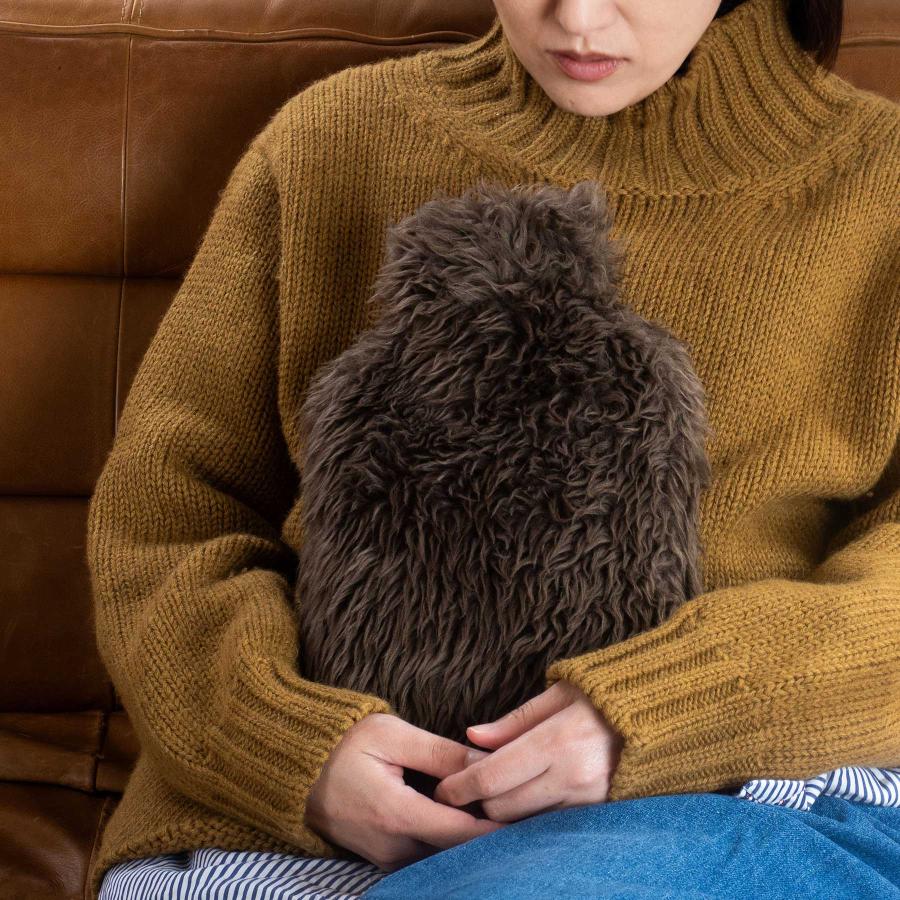 湯たんぽ romo HOT WATTER BOTTOLE（NUKKA）ぬっか フェイクファー カバー付き 防寒 あったか 暖かい 冬用 ギフト |  | 15