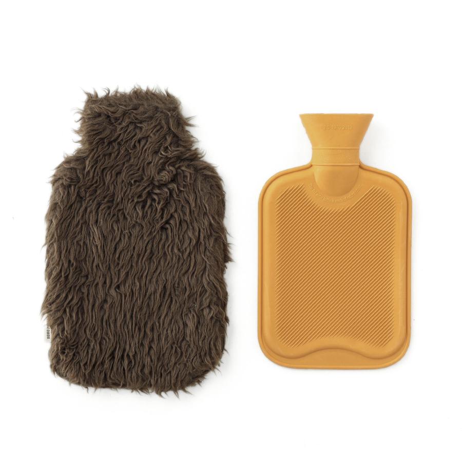 湯たんぽ romo HOT WATTER BOTTOLE（NUKKA）ぬっか フェイクファー カバー付き 防寒 あったか 暖かい 冬用 ギフト |  | 03