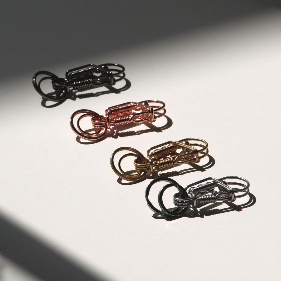 カラビナ キーリング Metal Wire Carabiner メタル ワイヤー カラビナ 真鍮 ギフト スチール メタル | DETAIL | 21