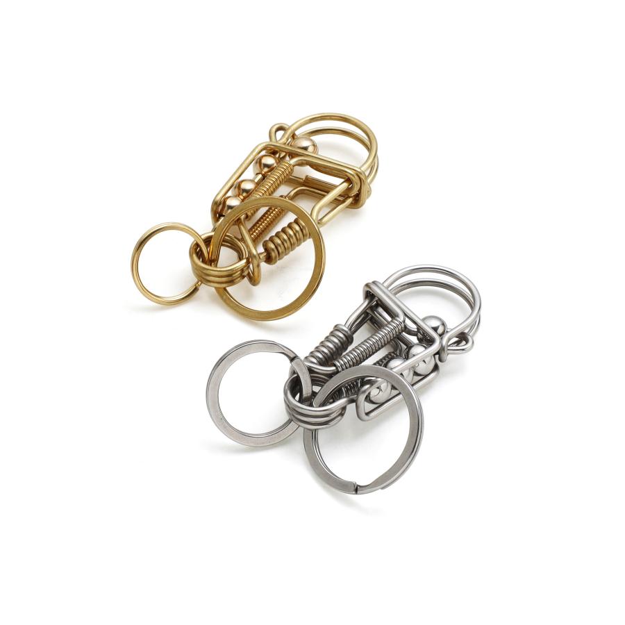 カラビナ キーリング Metal Wire Carabiner メタル ワイヤー カラビナ 真鍮 ギフト スチール メタル | DETAIL | 08
