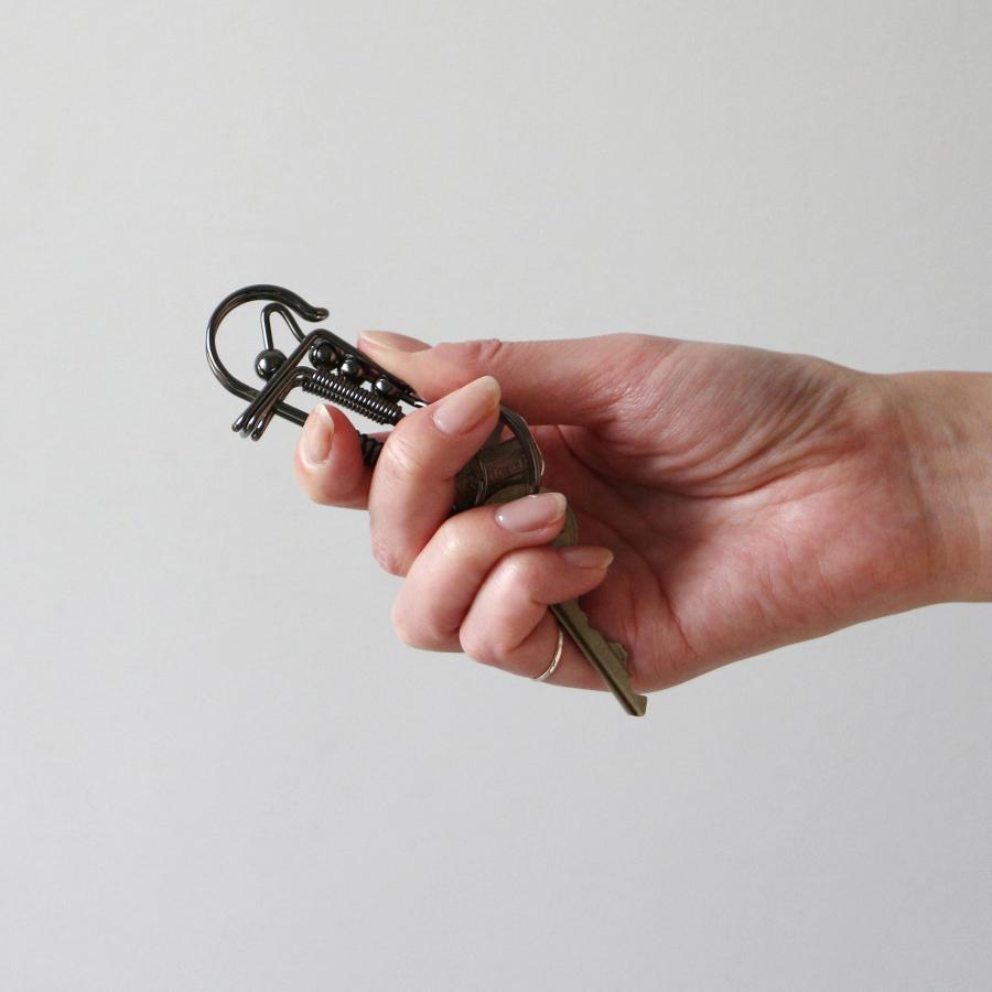 カラビナ キーリング Metal Wire Carabiner メタル ワイヤー カラビナ 真鍮 ギフト スチール メタル | DETAIL | 13