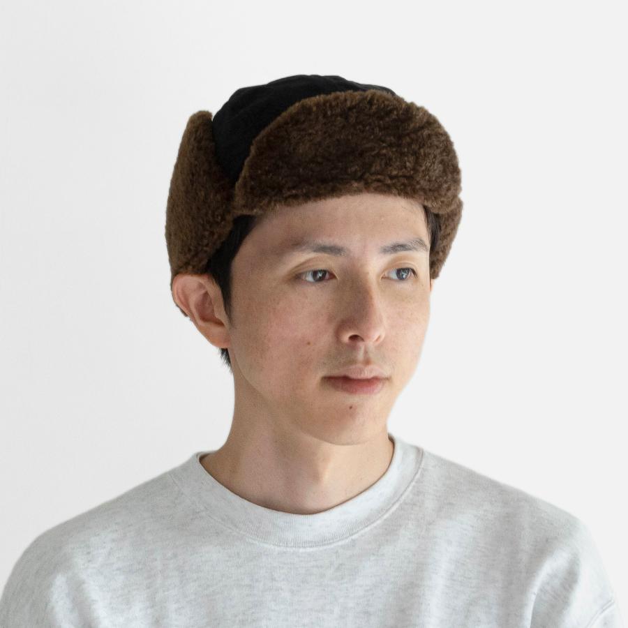 キャップ  帽子 ボア halo commodity ハロ コモディティー Medere Glade Cap メダーグレードキャップ フライトキャップ サイズ調整  メンズ レディース 防寒 | halo commodity