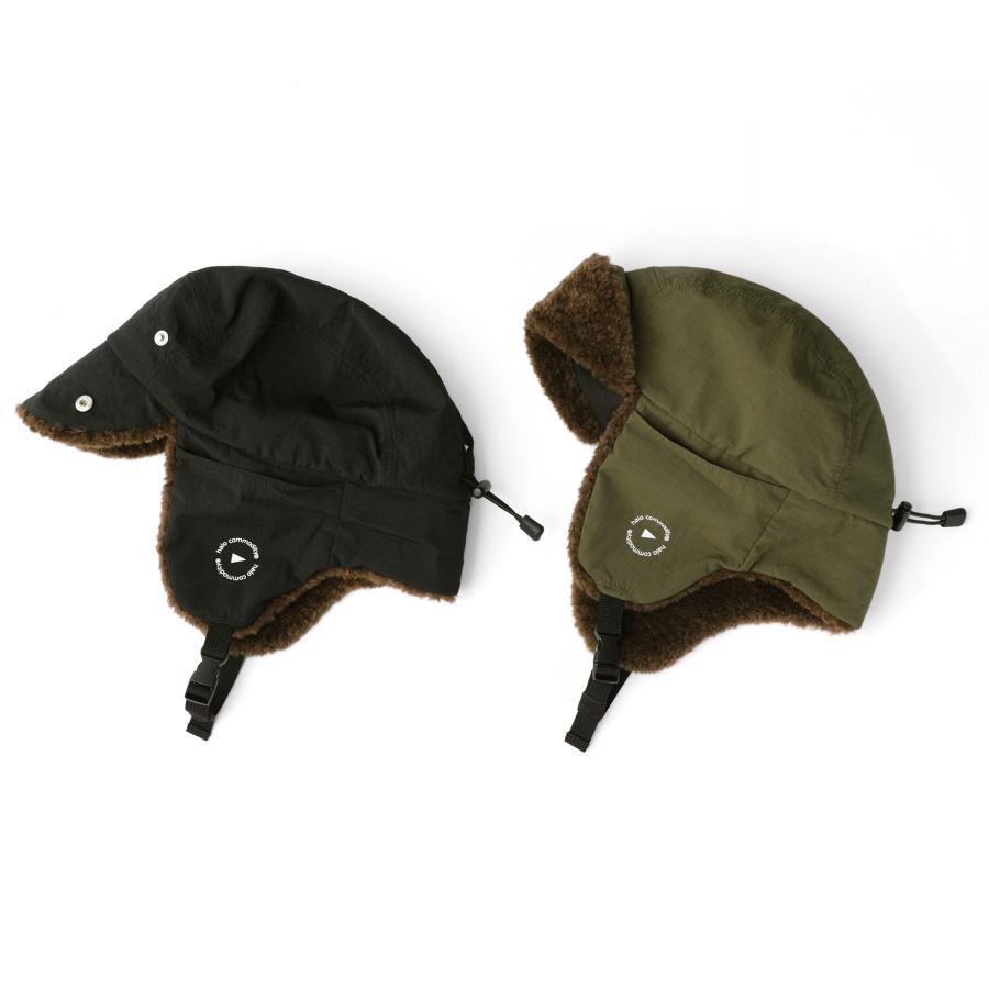 キャップ  帽子 ボア halo commodity ハロ コモディティー Medere Glade Cap メダーグレードキャップ フライトキャップ サイズ調整  メンズ レディース 防寒 | halo commodity | 12