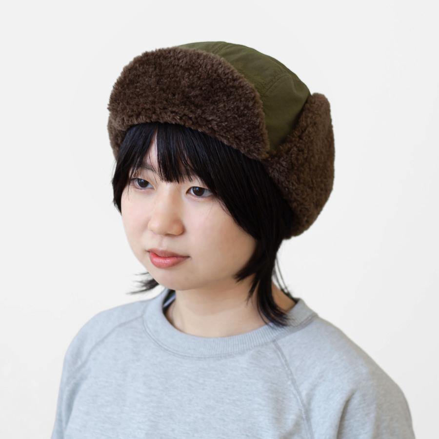 キャップ  帽子 ボア halo commodity ハロ コモディティー Medere Glade Cap メダーグレードキャップ フライトキャップ サイズ調整  メンズ レディース 防寒 | halo commodity | 15