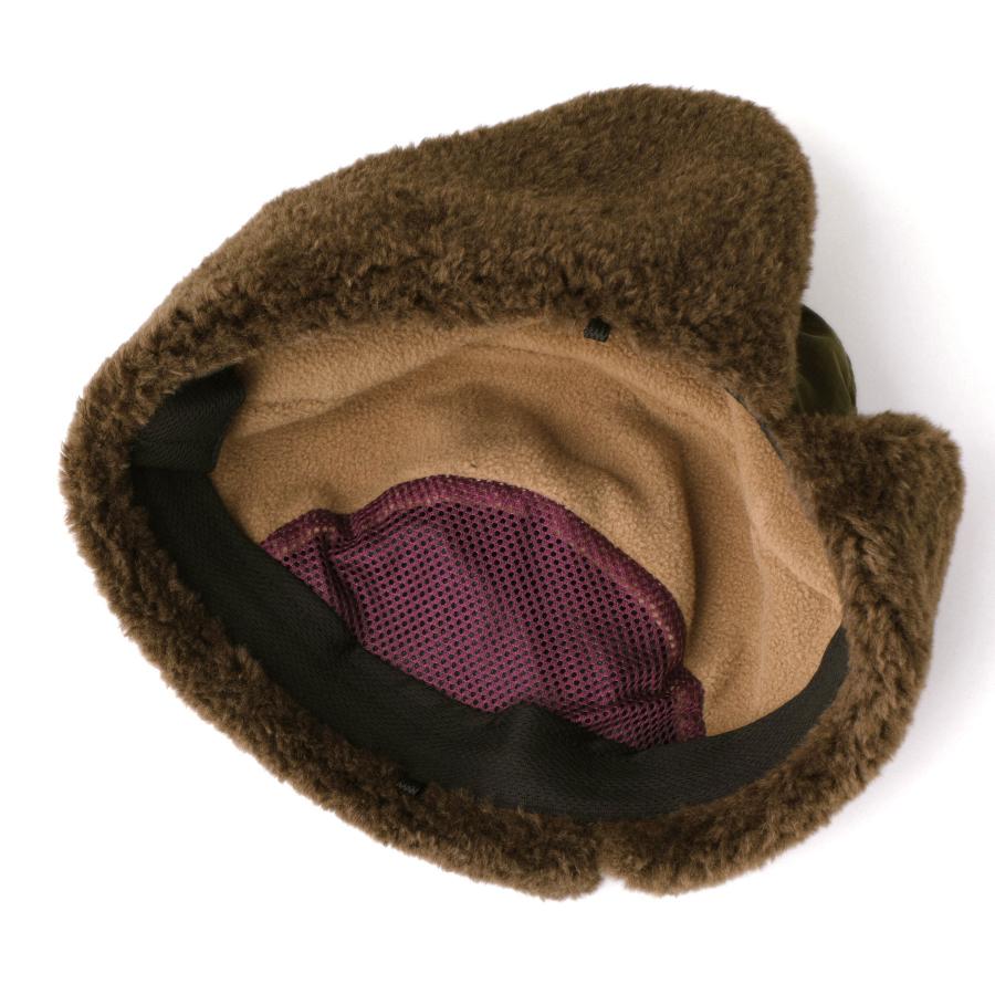 キャップ  帽子 ボア halo commodity ハロ コモディティー Medere Glade Cap メダーグレードキャップ フライトキャップ サイズ調整  メンズ レディース 防寒 | halo commodity | 06