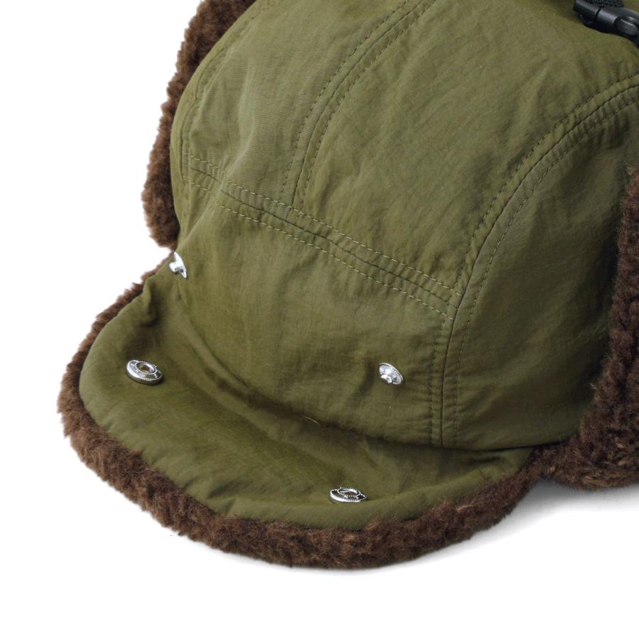 キャップ  帽子 ボア halo commodity ハロ コモディティー Medere Glade Cap メダーグレードキャップ フライトキャップ サイズ調整  メンズ レディース 防寒 | halo commodity | 07