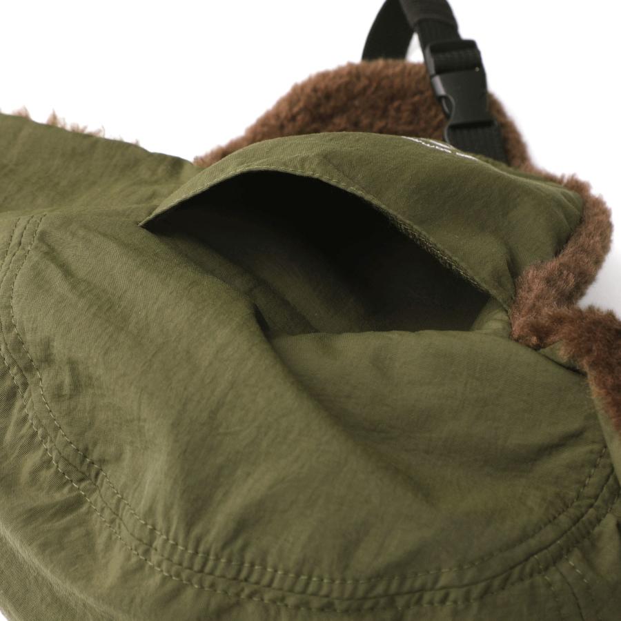 キャップ  帽子 ボア halo commodity ハロ コモディティー Medere Glade Cap メダーグレードキャップ フライトキャップ サイズ調整  メンズ レディース 防寒 | halo commodity | 08